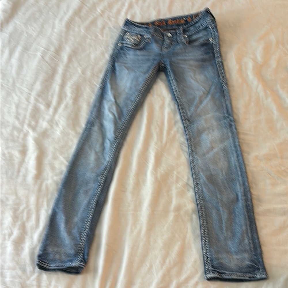 Rock Revival Light Blue Skinny Jeans